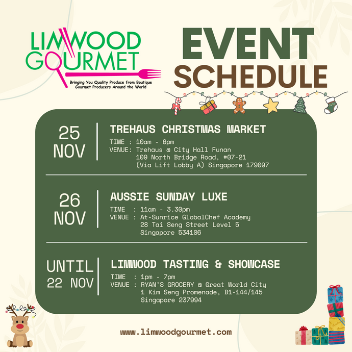 Limwood Festive Events Calendar!