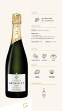 Load image into Gallery viewer, Champagne Gremillet Brut Nature Zero Dosage NV - 750ml