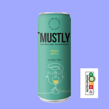 Load image into Gallery viewer, *10% OFF* MUSTLY Green Apple Sparkling Juice - 330ml