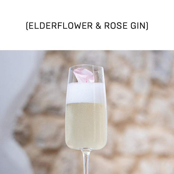 Elderflower and Rose Spritz