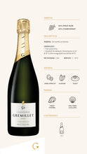 Load image into Gallery viewer, Champagne Gremillet Brut Nature Zero Dosage NV - 750ml
