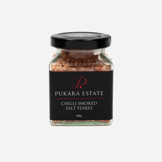 Pukara Estate Chilli Smoked Salt Flakes - 100g