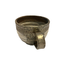 Load image into Gallery viewer, Shigaraki Cup (Brown with White Brush Strokes)
