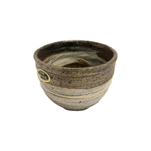 Load image into Gallery viewer, Shigaraki Cup (Brown with White Brush Strokes)
