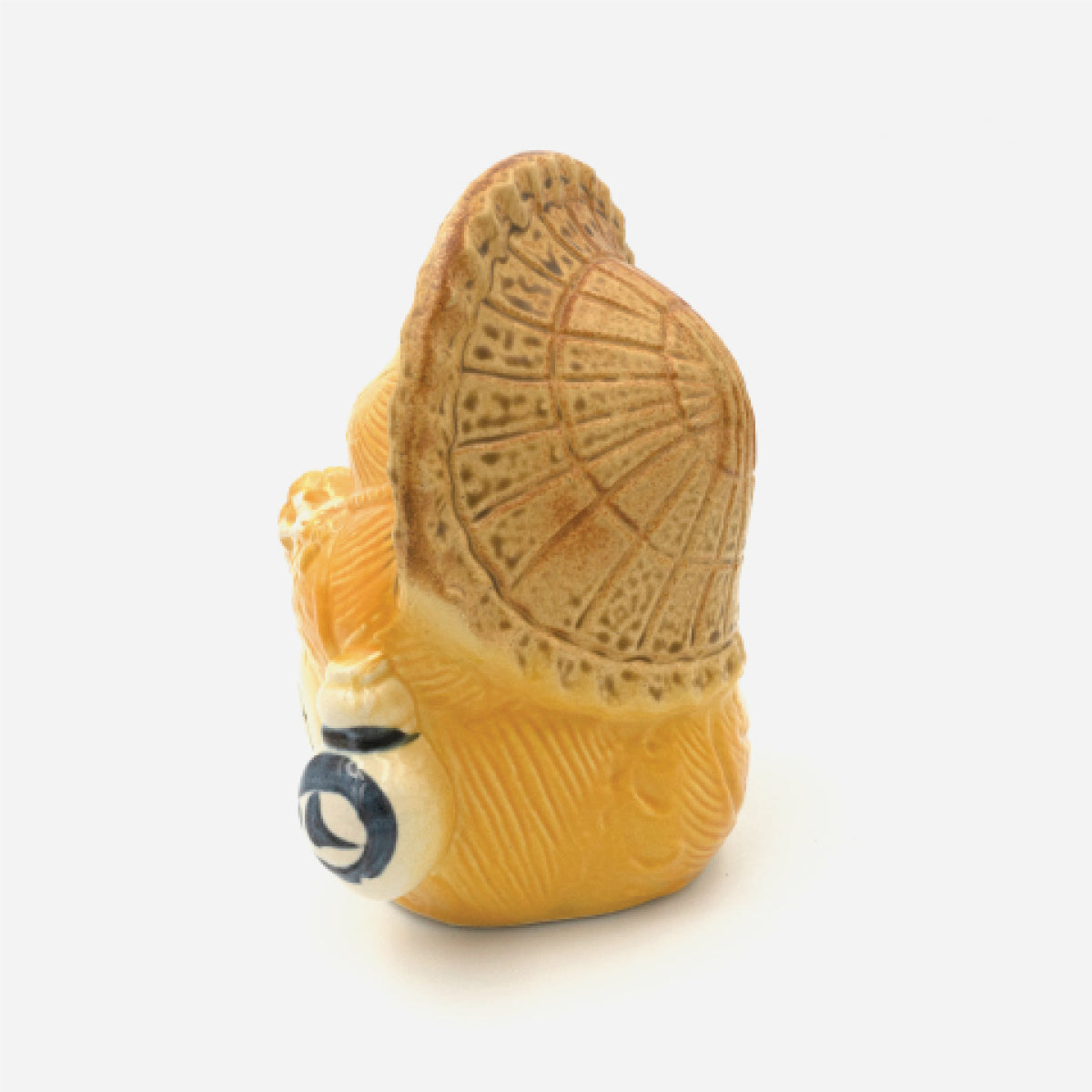 Shigaraki Fortune Raccoon (Tanuki) - Yellow | Limwood Gourmet
