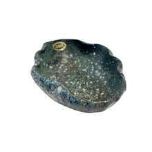 Load image into Gallery viewer, Shigaraki Small Blue Dish (Rock Effect)
