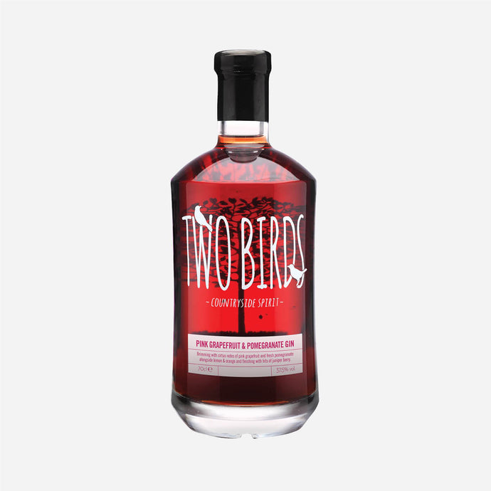 Two Birds Pink Grapefruit & Pomegranate Gin - 700ml